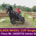 Mr. UNZEITIG ADRIAN good 6th PLACE GOLDEN WHEEL CUP Single 2009, he started in all 5 Golden Wheel CUP Competion, CAI-A Kladruby, CAI-A CONTY, CAI-A Dillenburg, CAI-A Altenfelden, CAI-O Kisber Aszar...he and his Family like the Golden Wheel CUP very strong, they are back in the YEAR 2010....